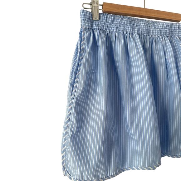 Lidaan Liam Striped Poplin Mini Skirt size M - Picture 4 of 10